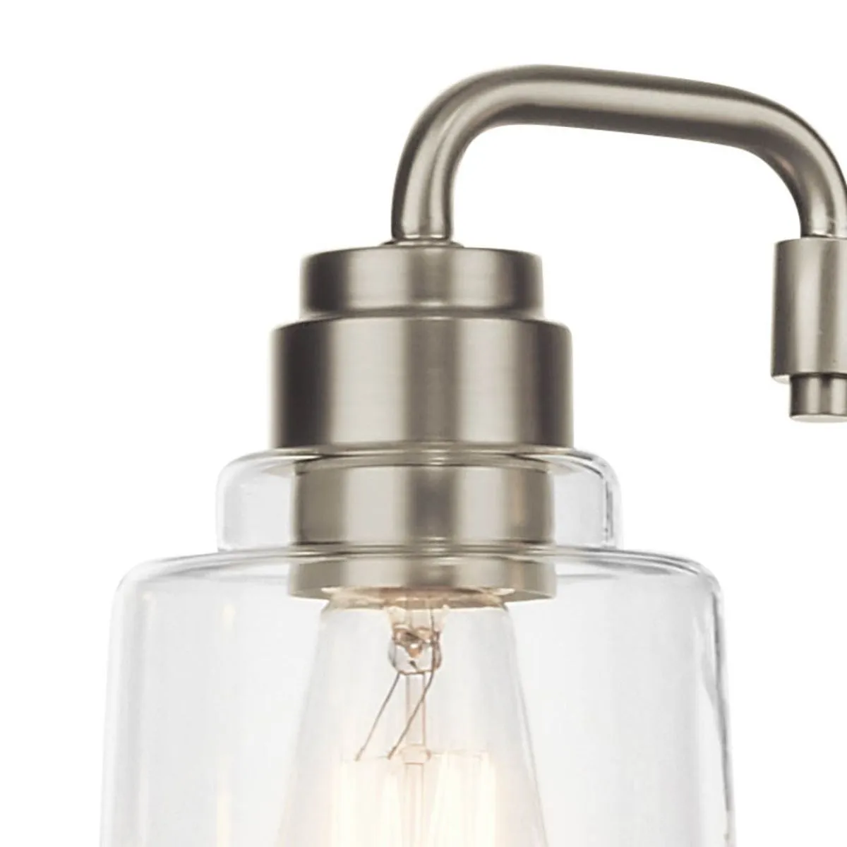 Aivian 23 in. 3 Lights Chandelier Nickel finish