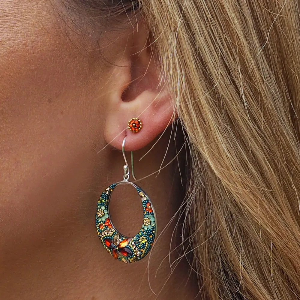 Allegra Hoop Vintage Dream Earrings