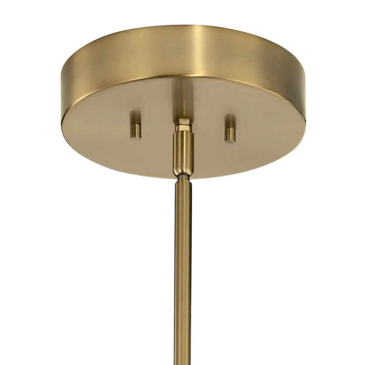Baland 22 in. 6 Lights LED Chandelier Brass Finish