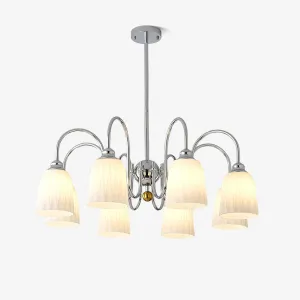 Bauhaus Pleated Chandelier