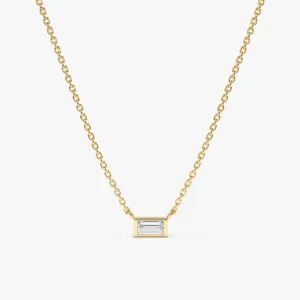 Dainty Diamond Necklace, Gianna
