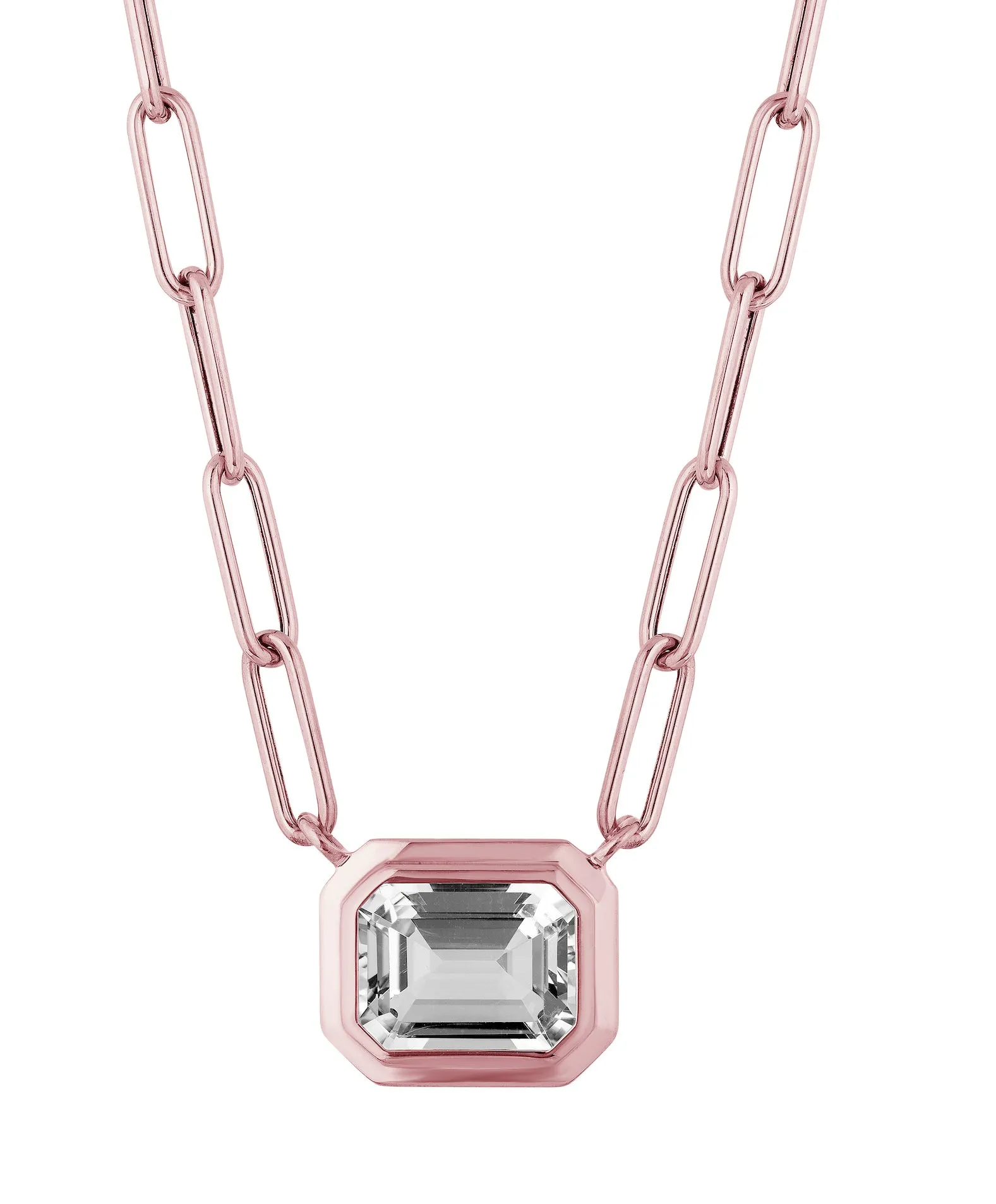 East-West Pendant Stone Necklace