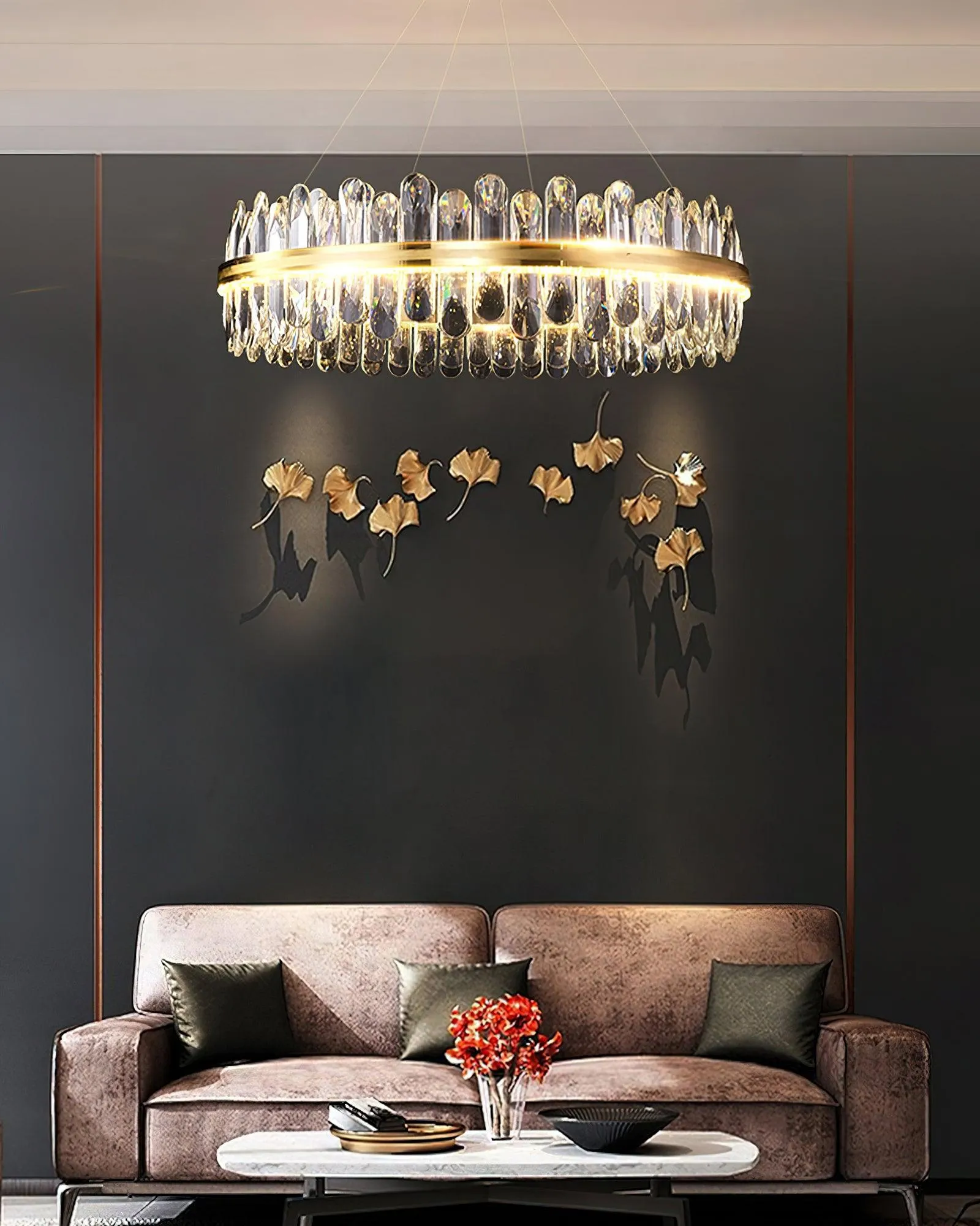 Enos Crystal Chandelier