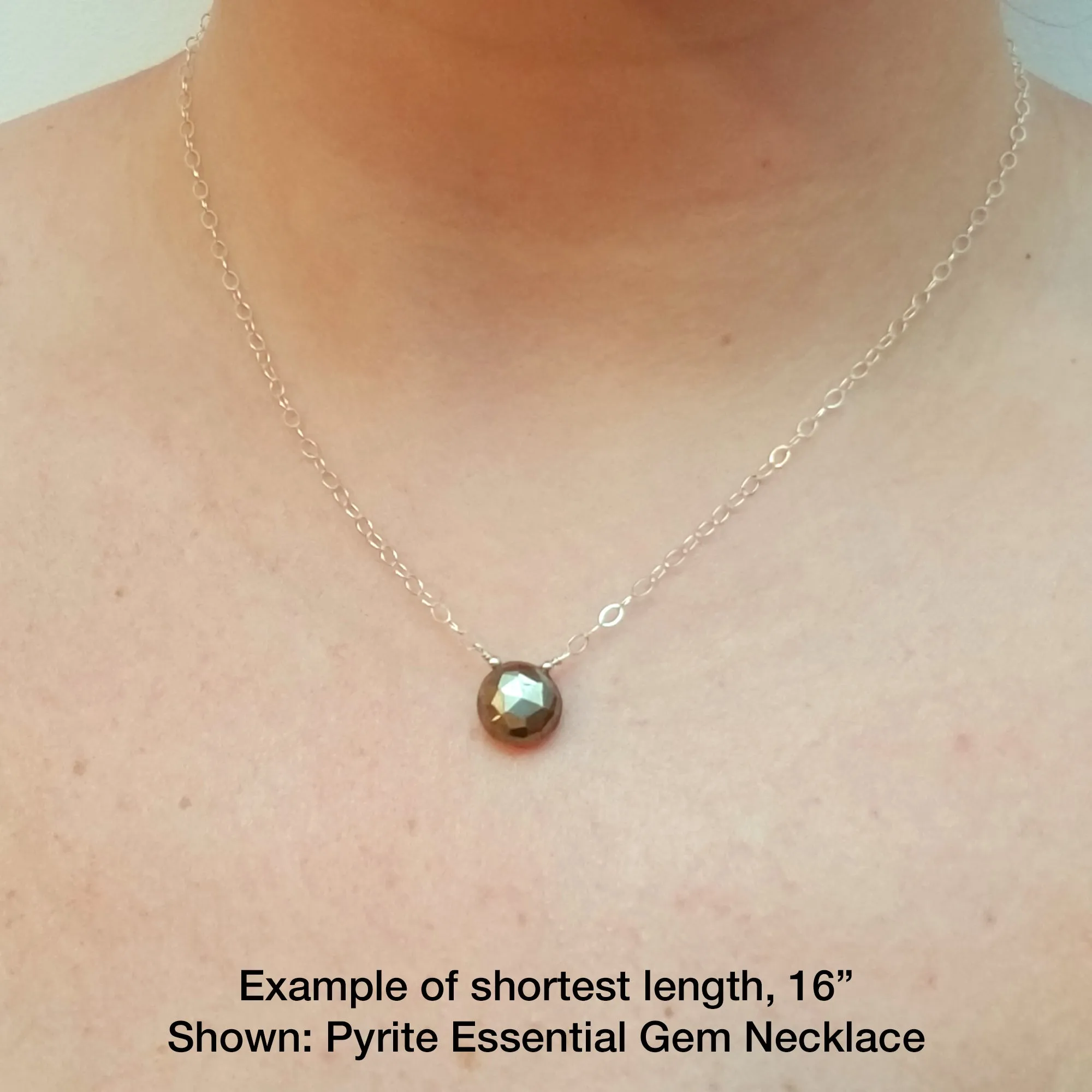 Essential Energy Gemstone Necklace: Garnet - Devotion