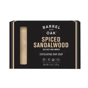 Exfoliating Bar Soap - Spiced Sandalwood 6 oz