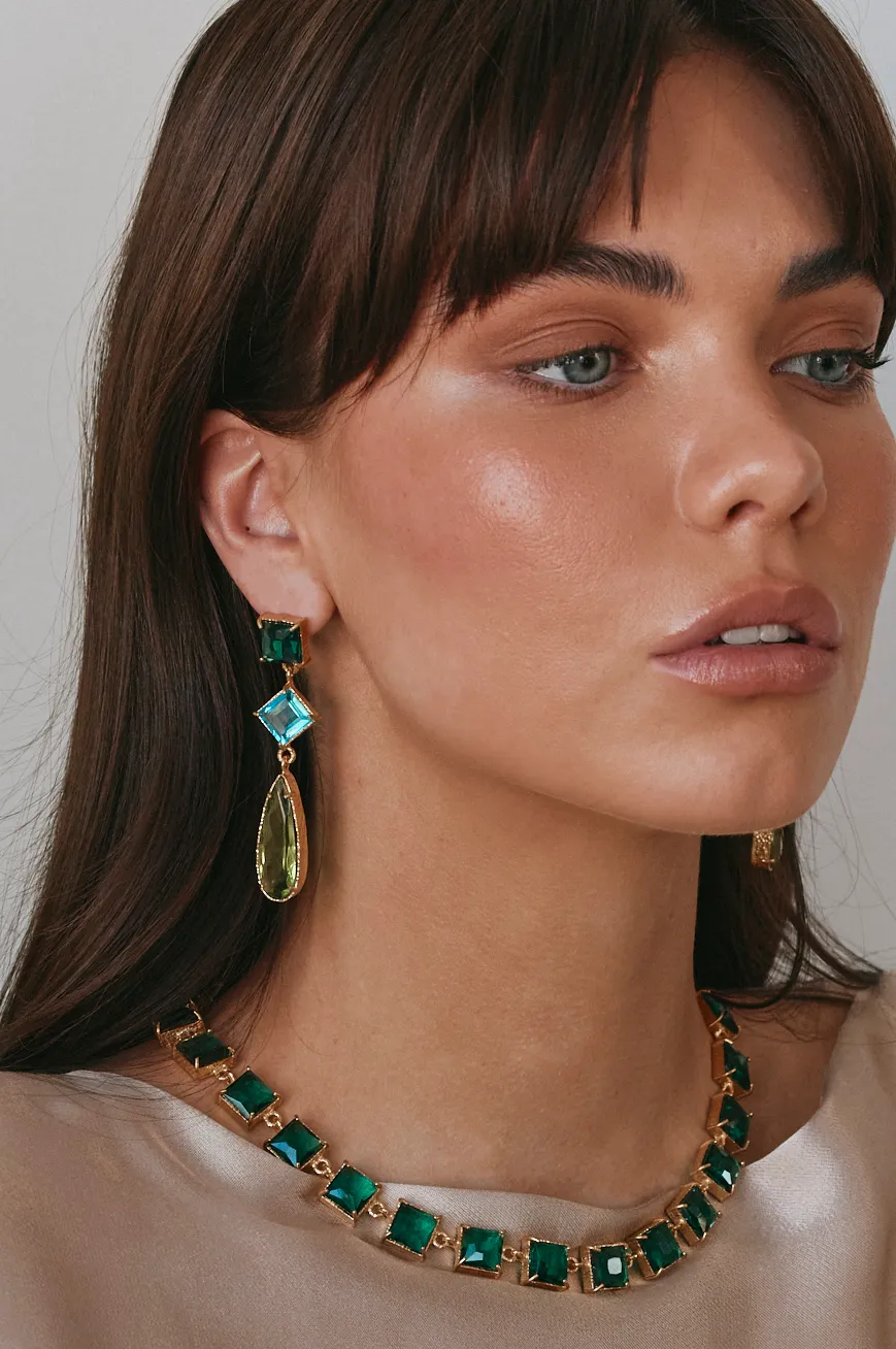 Figuera Necklace Green