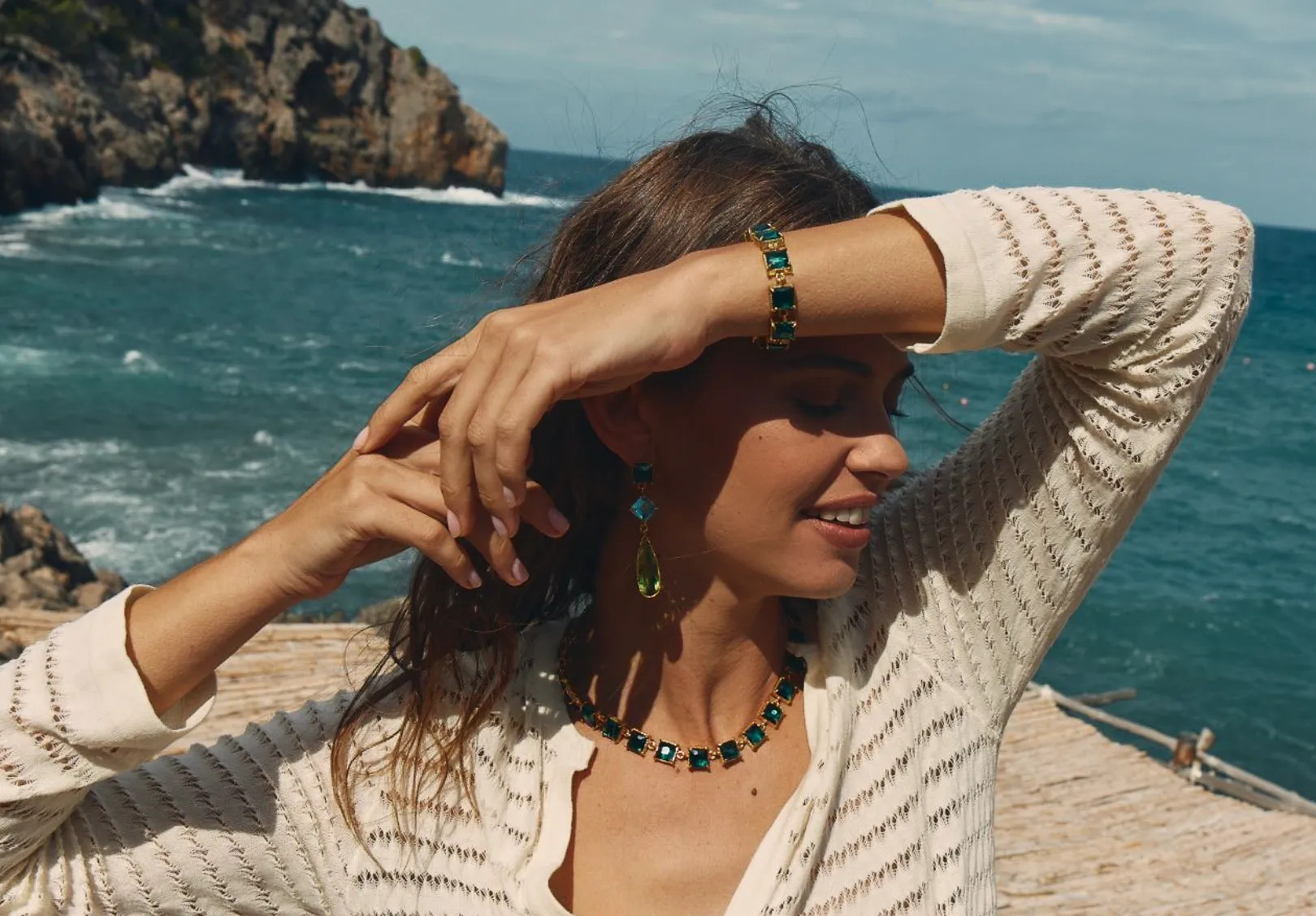 Figuera Necklace Green