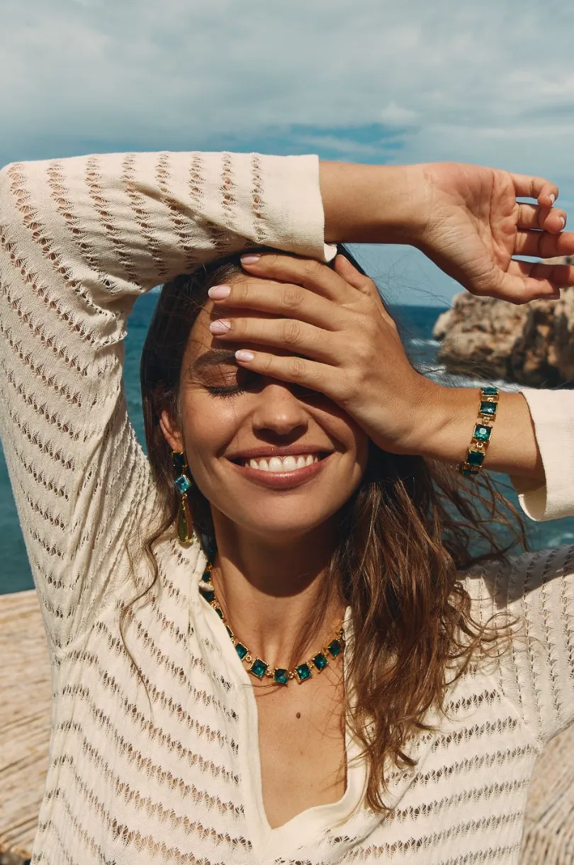 Figuera Necklace Green