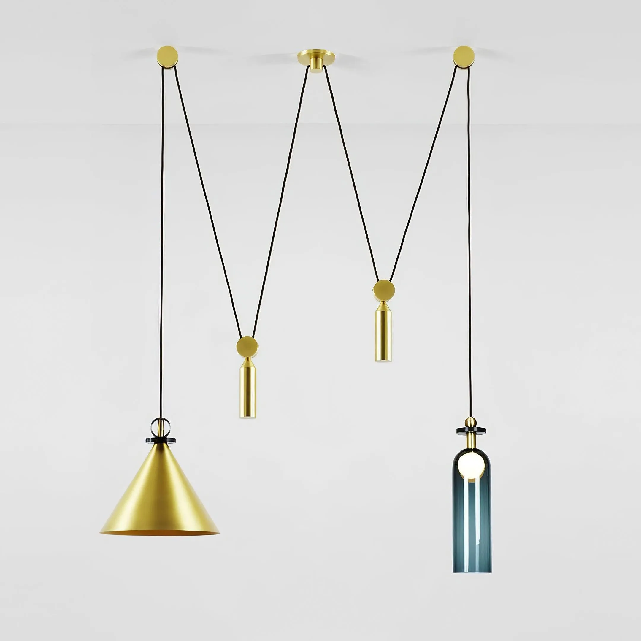 Geometric Shape Art Modern Chandelier