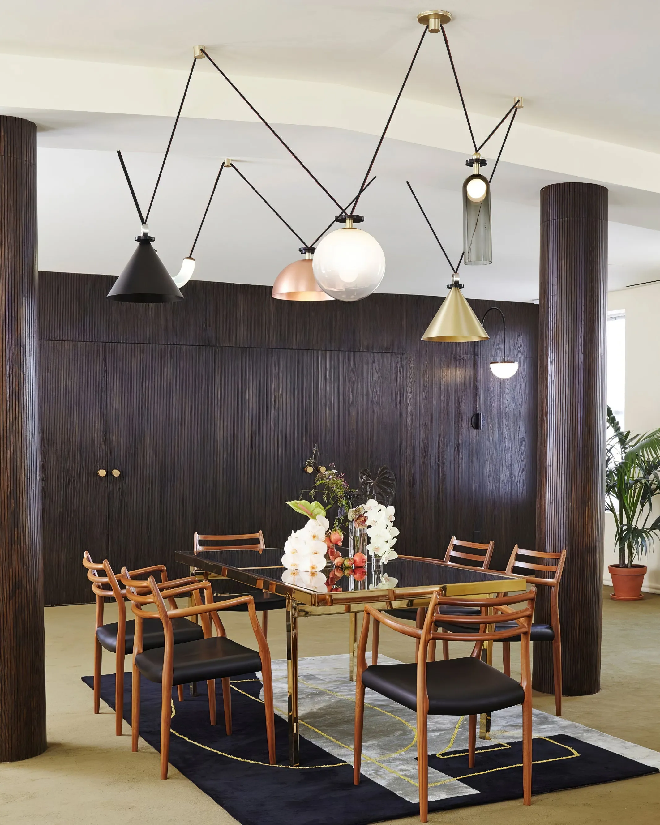 Geometric Shape Art Modern Chandelier