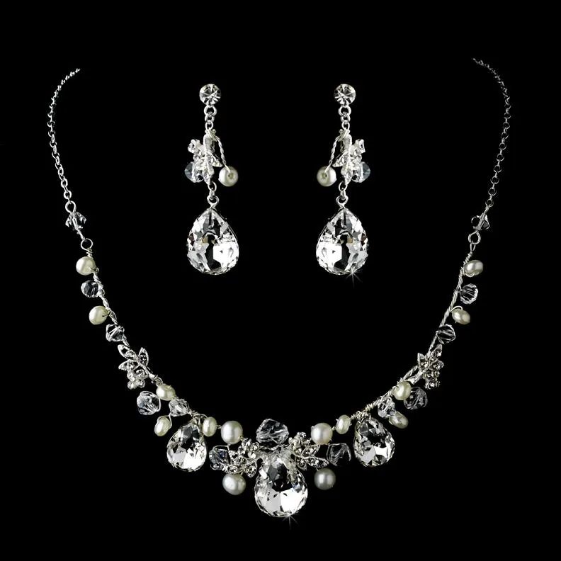 Glamorous Silver  Crystal Tiara Wedding Headpiece