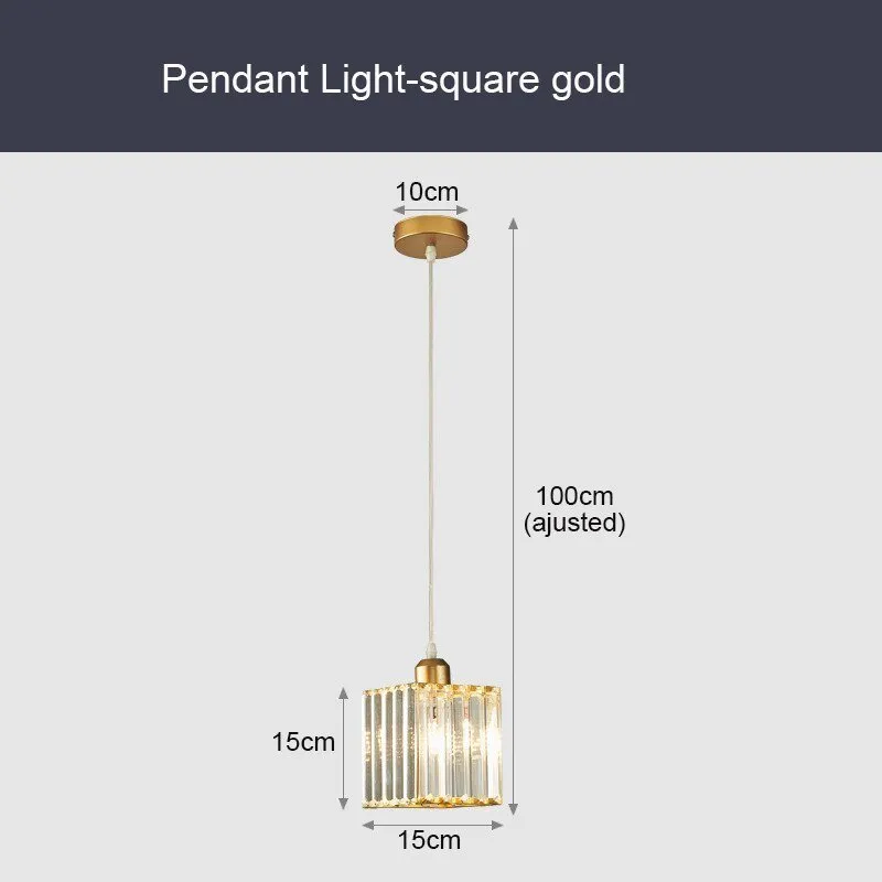K9 Crystal Pendant Light Chandelier