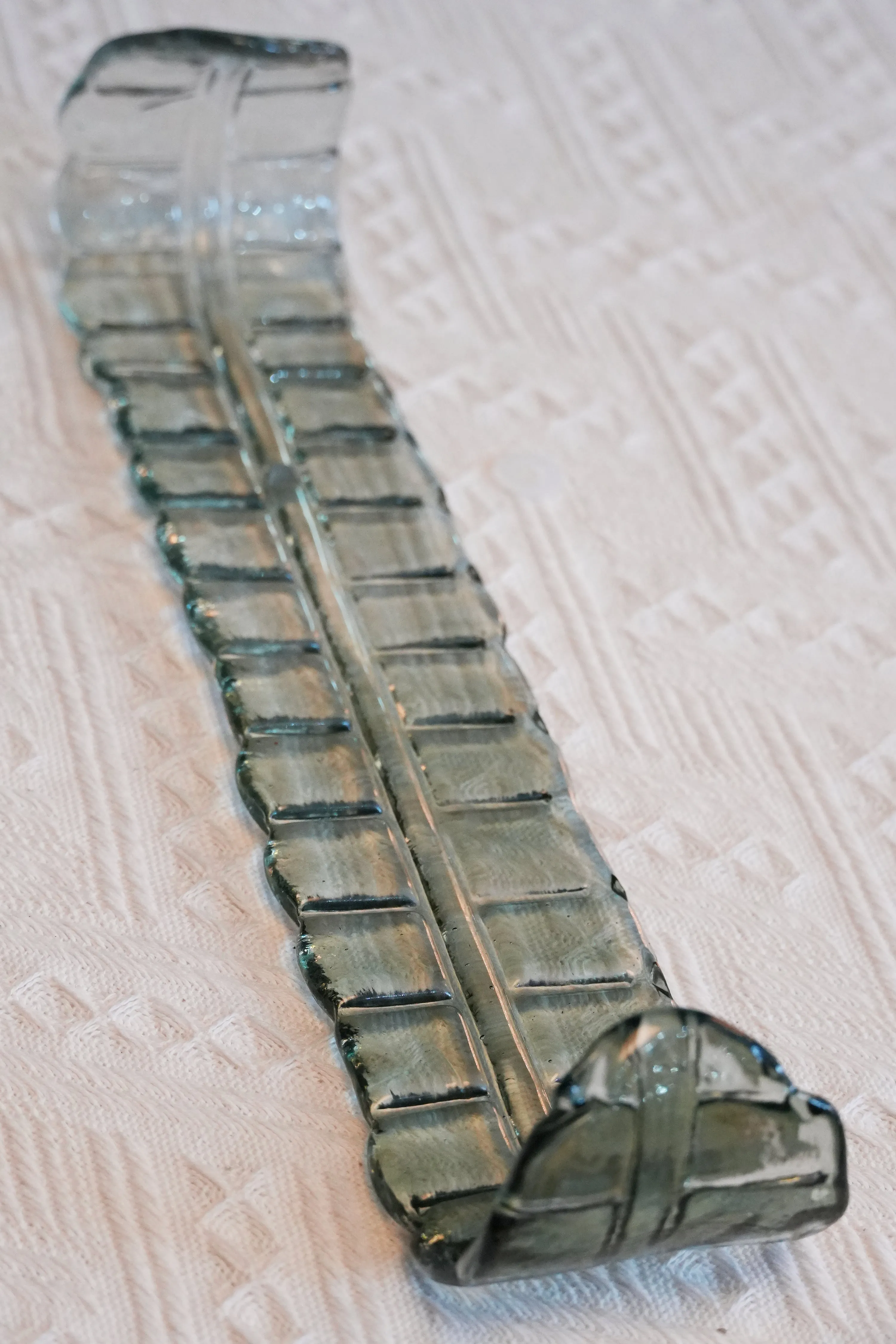 Leaf-Shaped Cascading Murano Chandelier