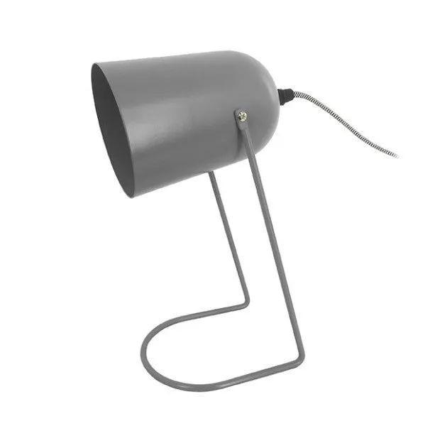 Leitmotiv Enchant Table Lamp Matt Mouse Grey