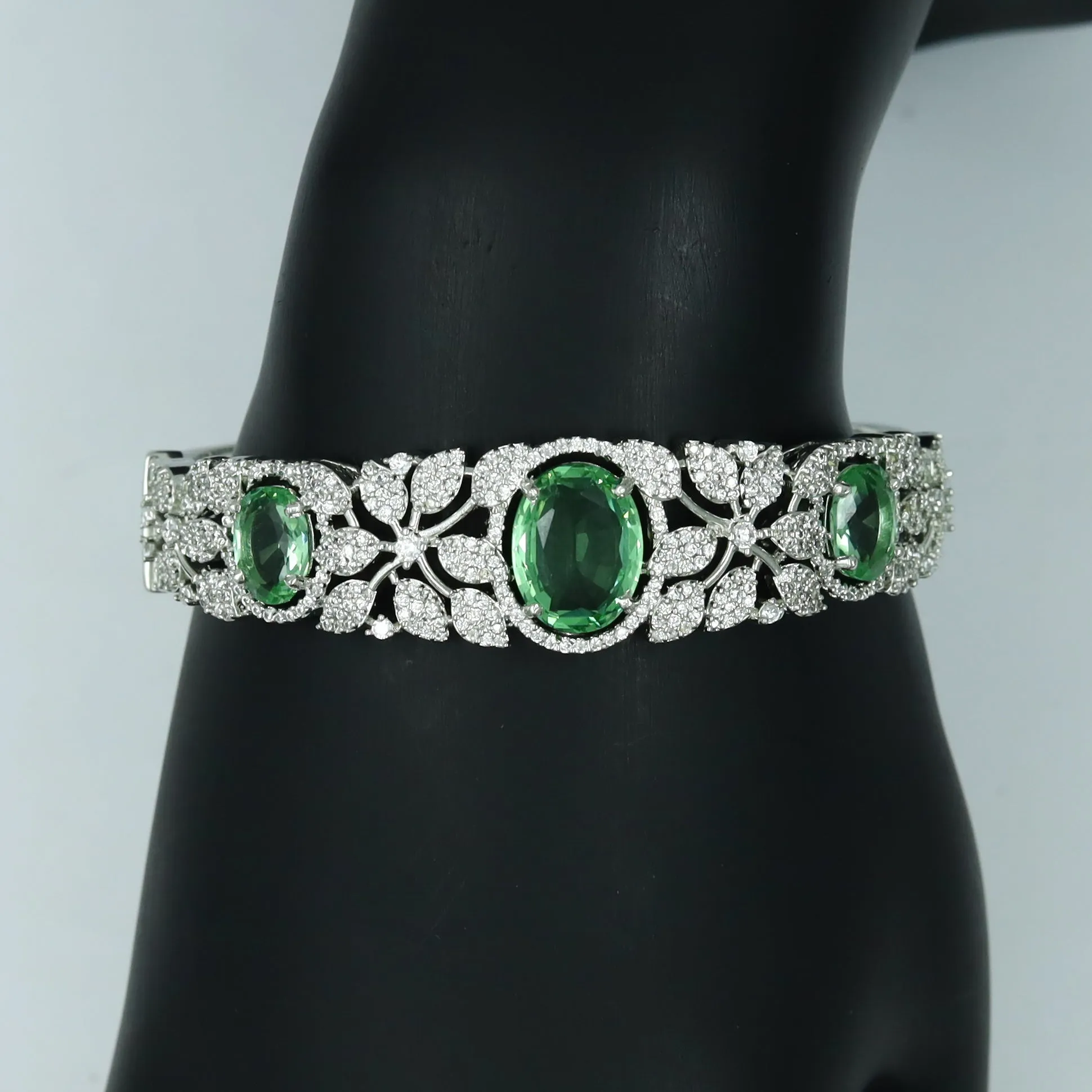 Manish Malhotra Inspired Zircon/AD Bracelet 12021-69