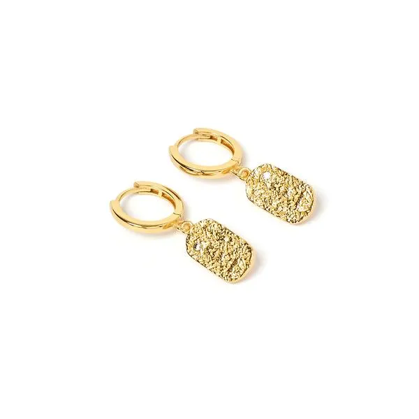 Mendoza Gold Huggie Earrings