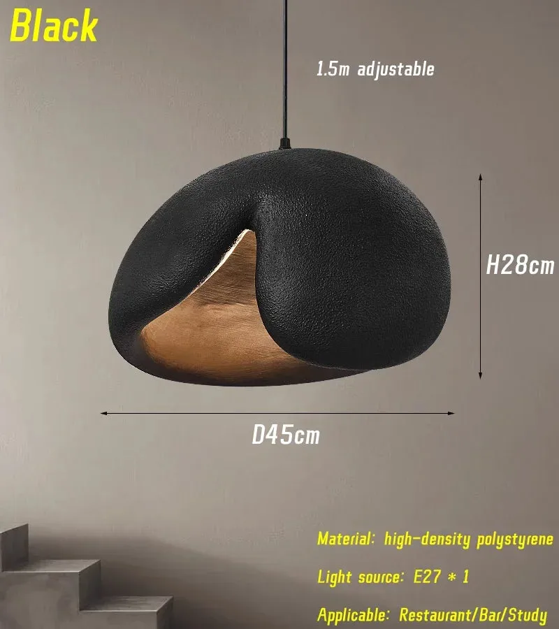 Minimalist Wabi Sabi Chandelier by Mansion: Elegant Lighting for Dining, Living Room, Bedroom
