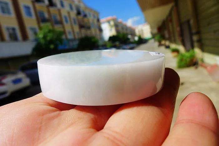 Natural Jade Rough Jadeite Raw (114g,5.55X1.3cm)