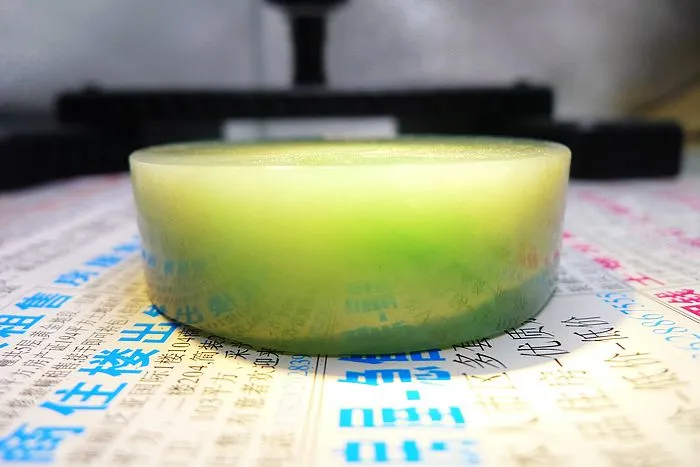 Natural Jade Rough Jadeite Raw (128g,5.4X1.6cm)