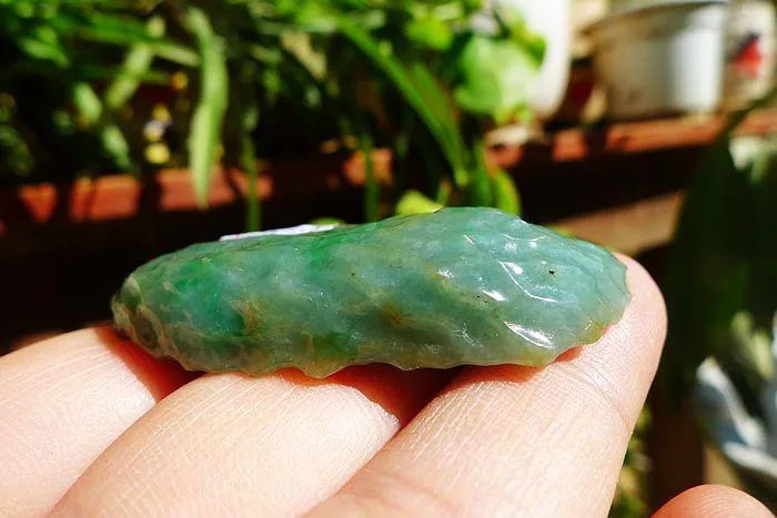 Natural Jade Rough Jadeite Raw (20g,5.1X2.3X0.9cm)