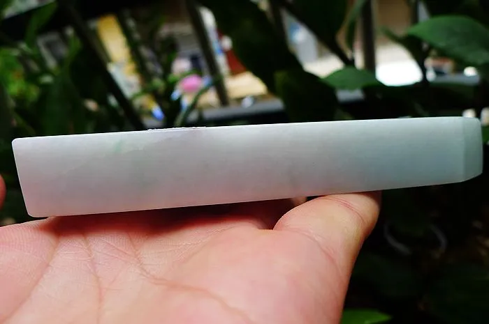 Natural Jade Rough Jadeite Raw (227g,12.1x8.1x1.8cm)