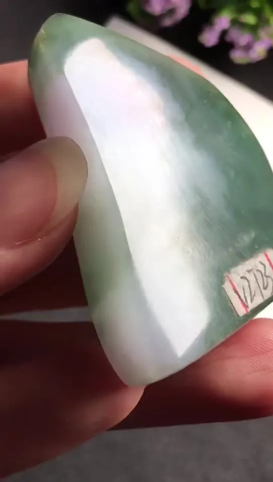 Natural Jade Rough Jadeite Raw (36g,4.5x3.1x1.1cm)-V2723