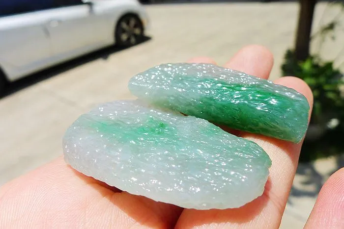 Natural Jade Rough Jadeite Raw 42g
