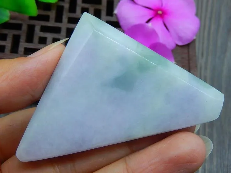 Natural Jade Rough Jadeite Raw (46g, 52X46X10mm)
