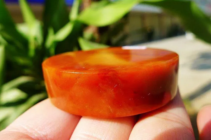 Natural Jade Rough Jadeite Raw (98g,5.2X1.35cm)