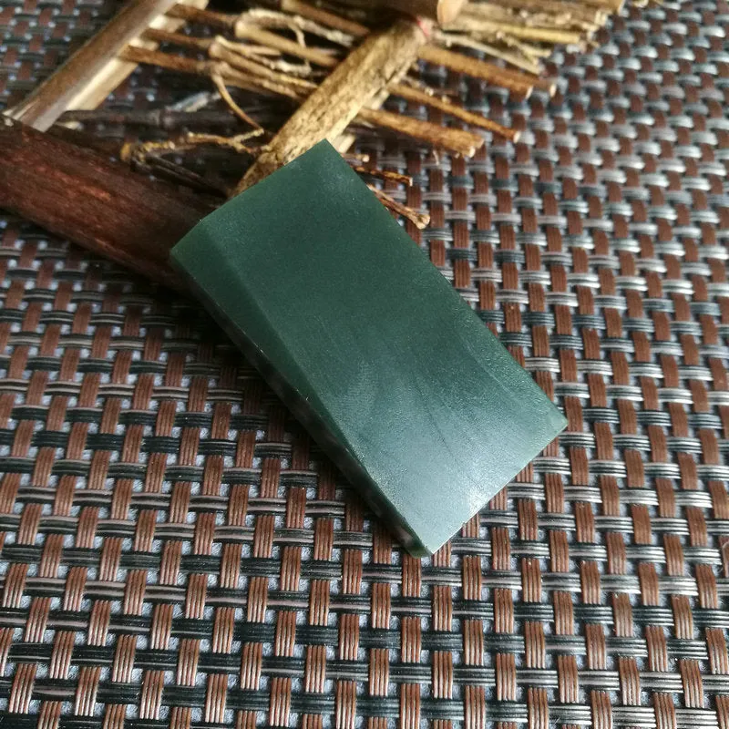 Natural Kunlun Jade Rough Nephrite Raw (34g,5.3X2.9X0.8cm)