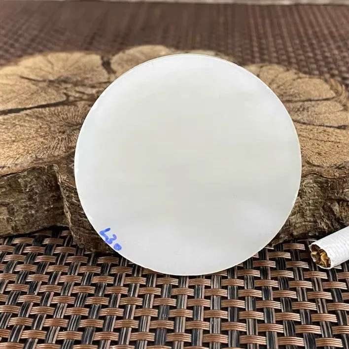 Natural Kunlun Jade Rough Nephrite Raw (34g,5.6X0.44cm)