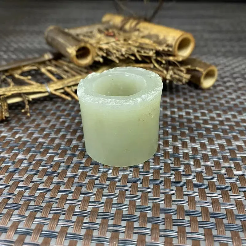 Natural Kunlun Jade Rough Nephrite Raw (44g,3.3X2.9cm)