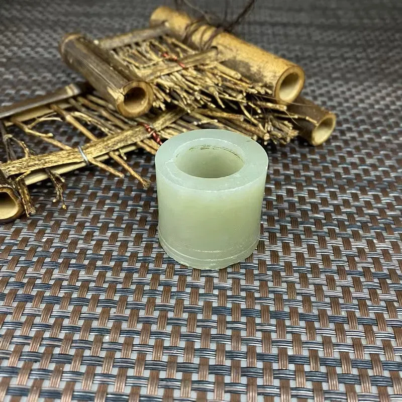 Natural Kunlun Jade Rough Nephrite Raw (44g,3.3X2.9cm)