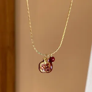 Pomegranate Necklace