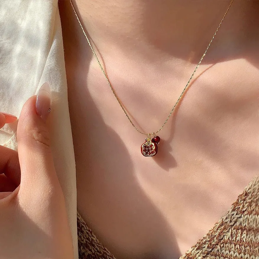 Pomegranate Necklace