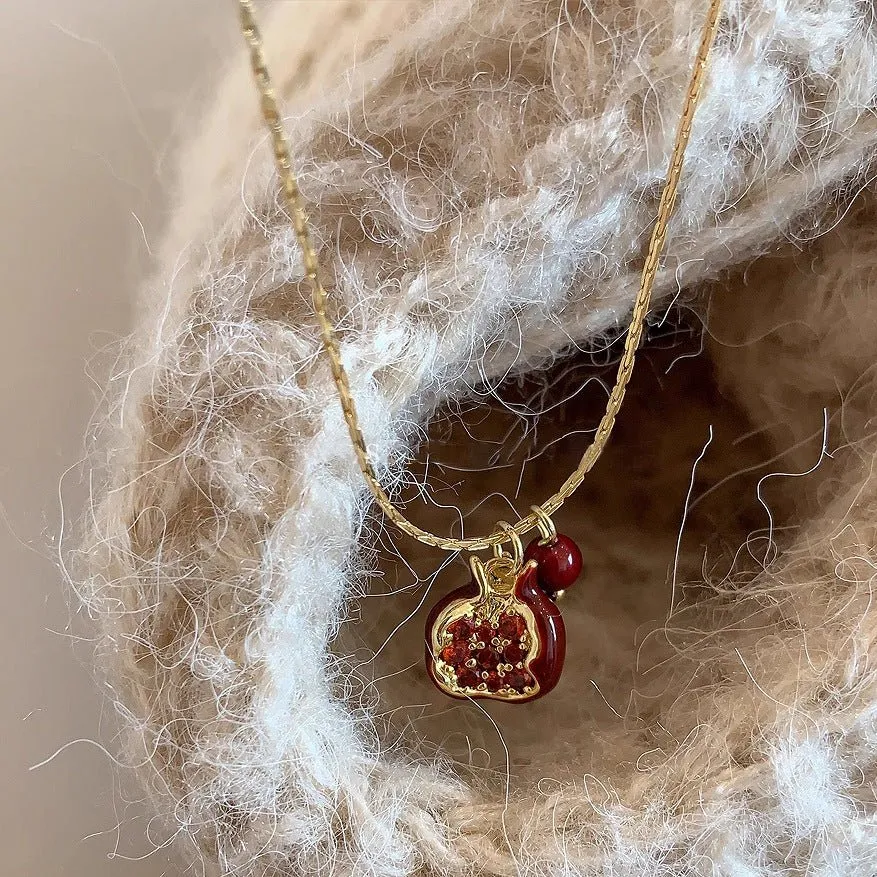 Pomegranate Necklace