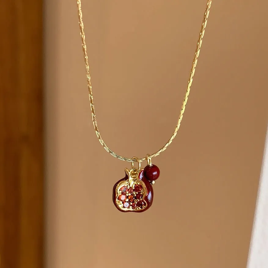 Pomegranate Necklace