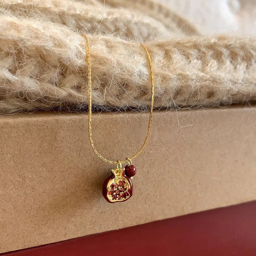 Pomegranate Necklace