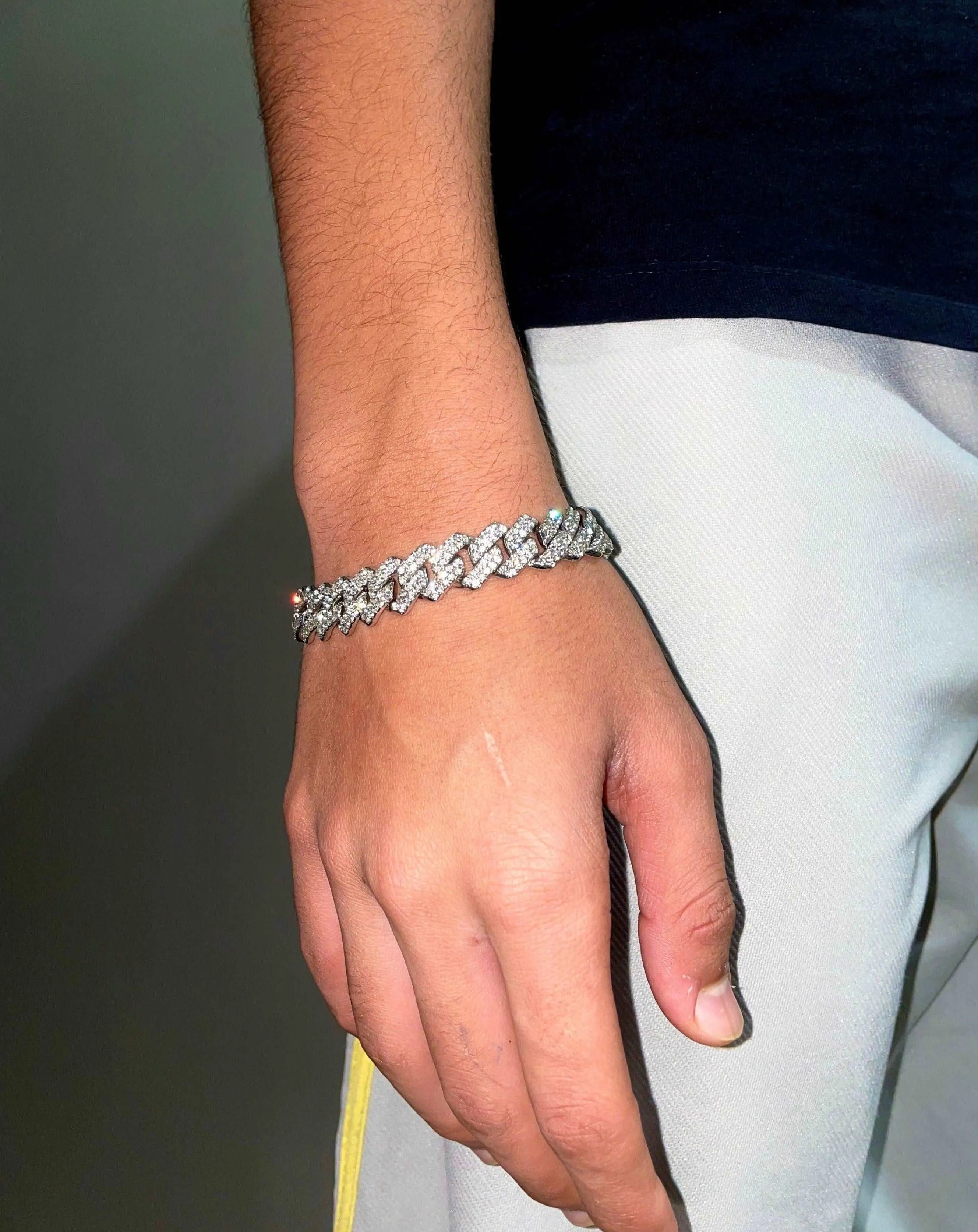 Prong Cuban Bracelet