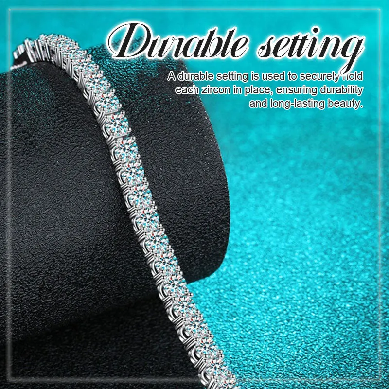 Radiant Luxe Sparkling Zircon Bracelet