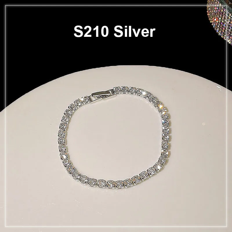 Radiant Luxe Sparkling Zircon Bracelet
