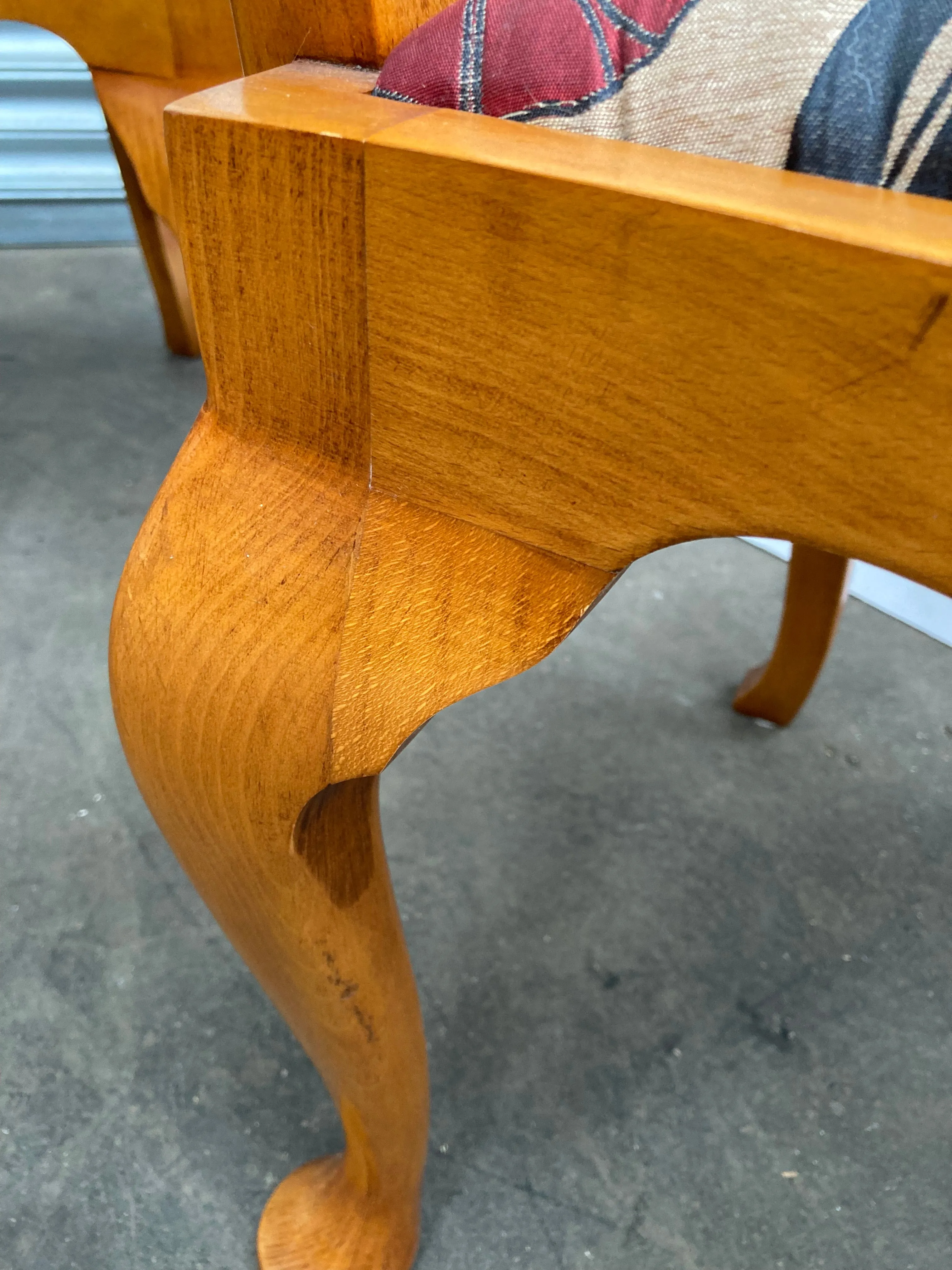 Set of 8 stunning vintage dining chairs