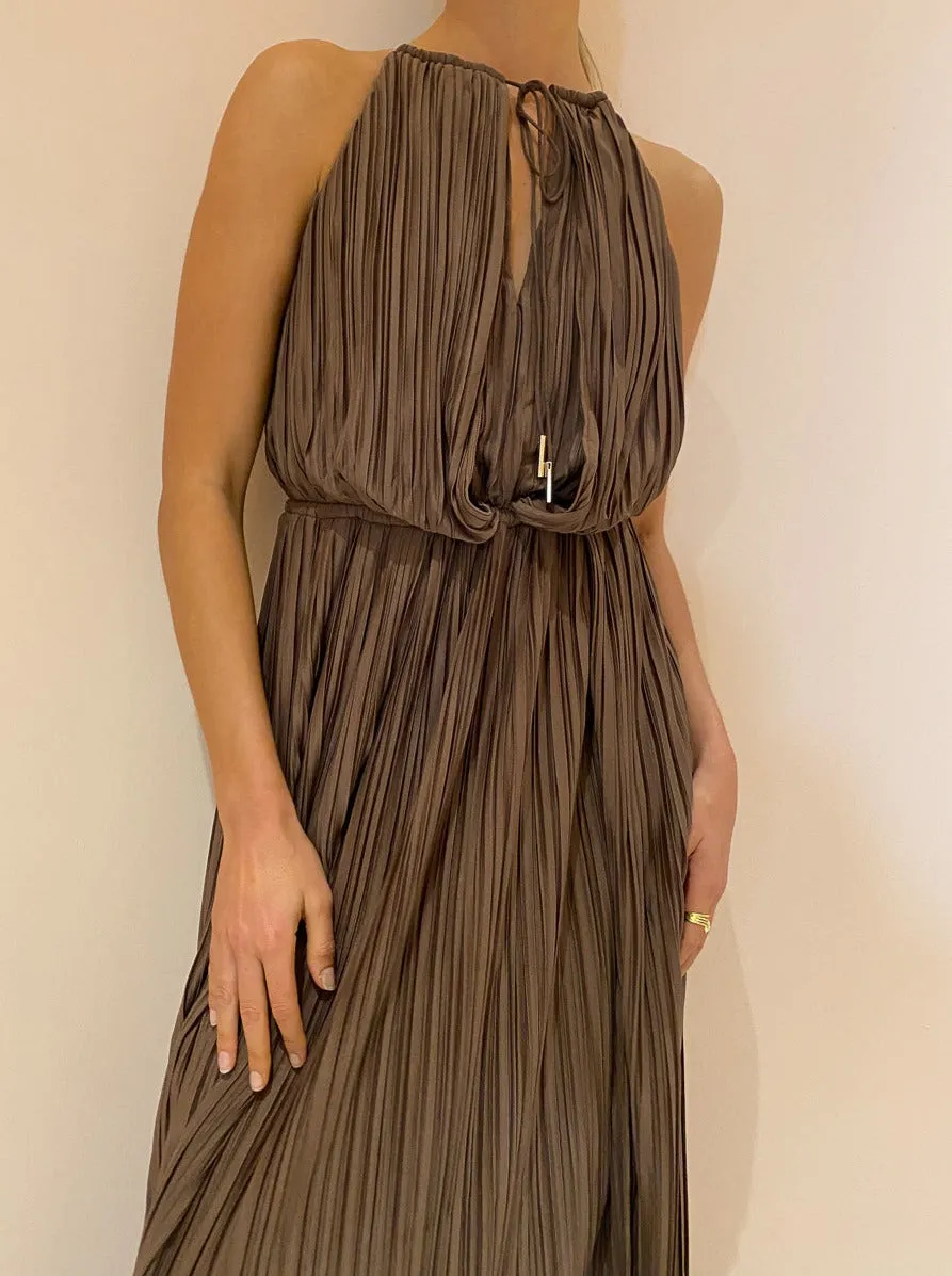 Significant Other Adeline Dress in Chocolate