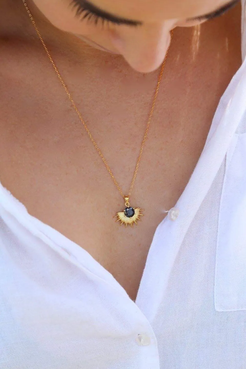 Solace Gold Necklace