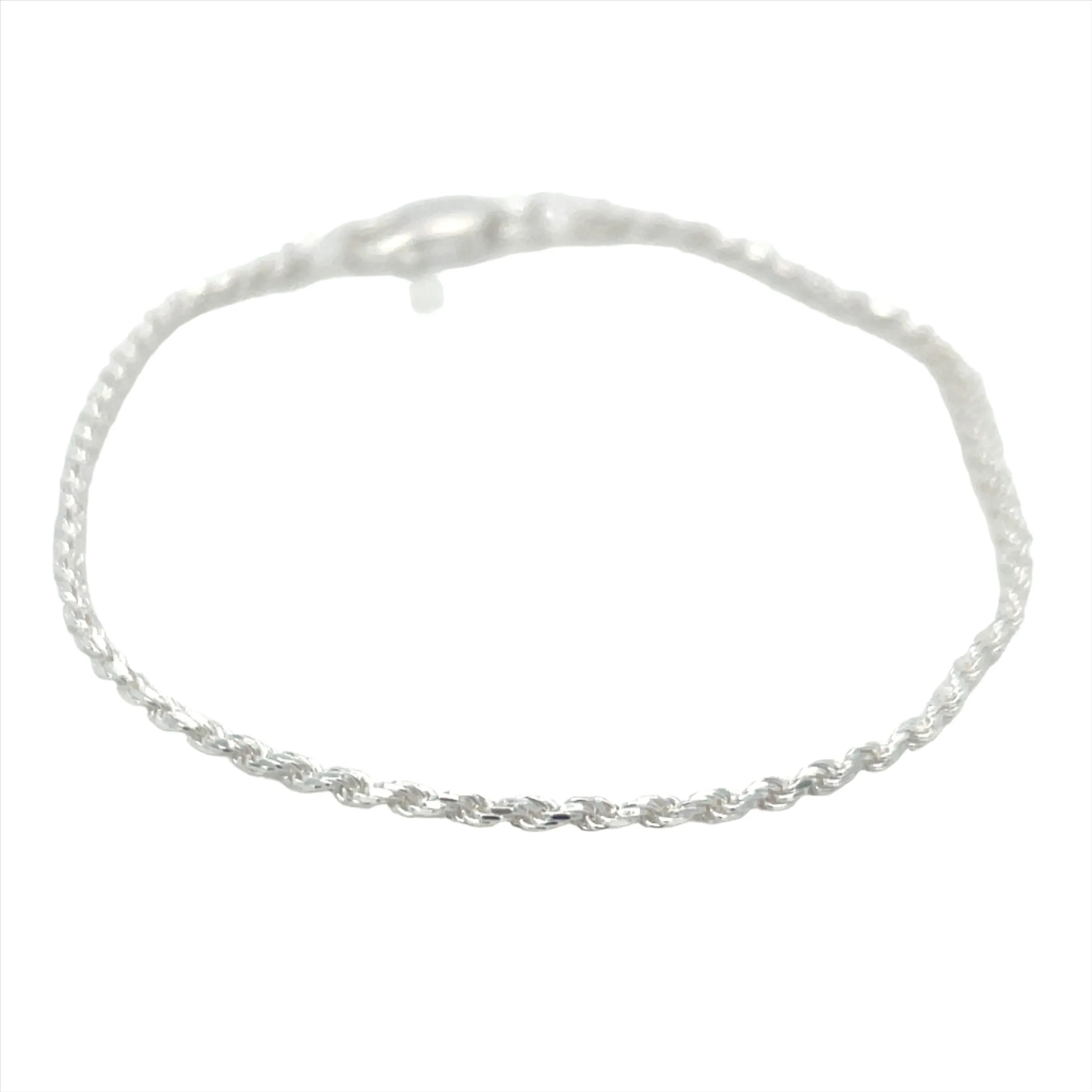 Sterling Silver Rope Bracelet