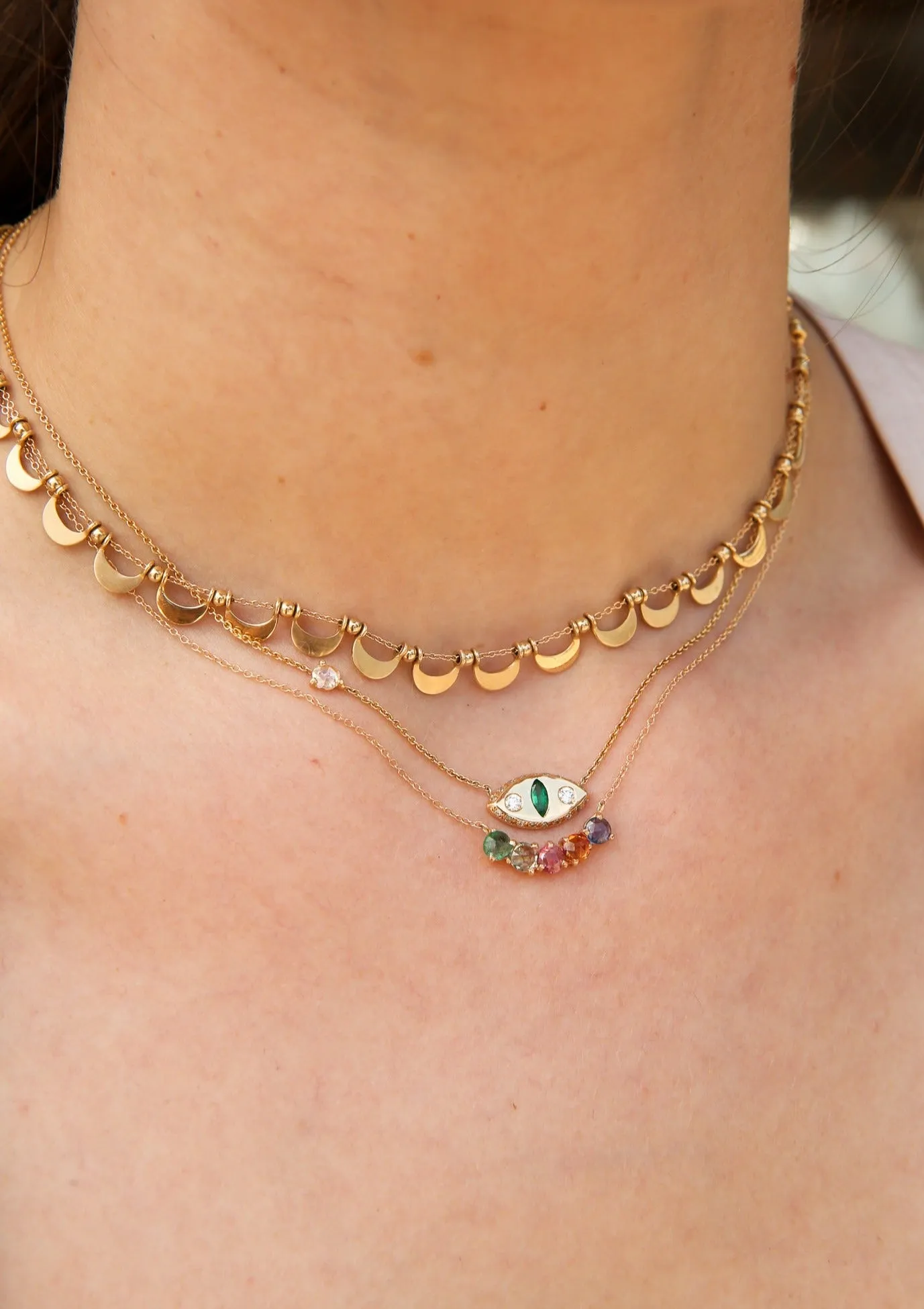 The Indira Rainbow Necklace
