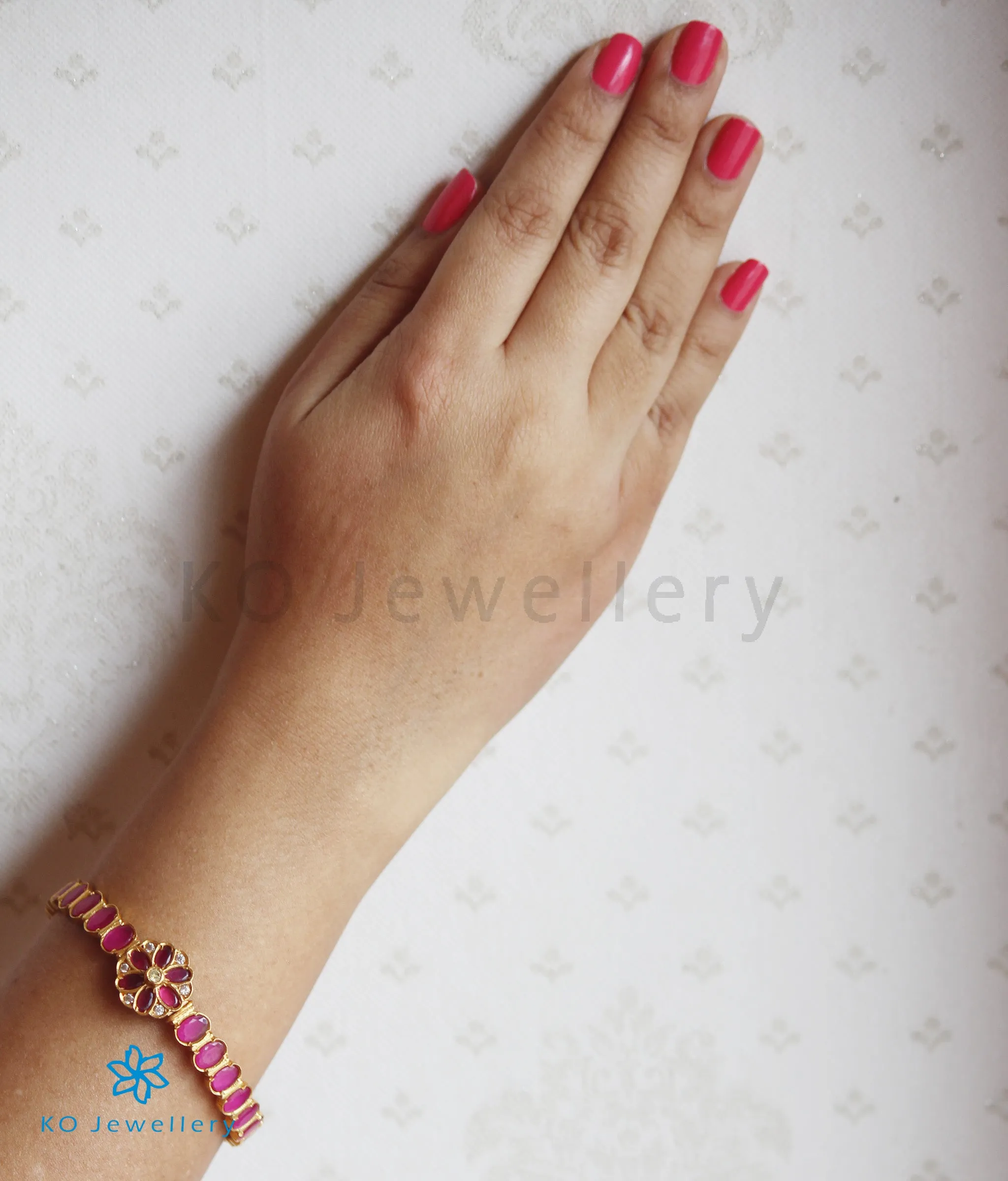 The Param Silver Kemp Bracelet(Size 2.4/2.6)