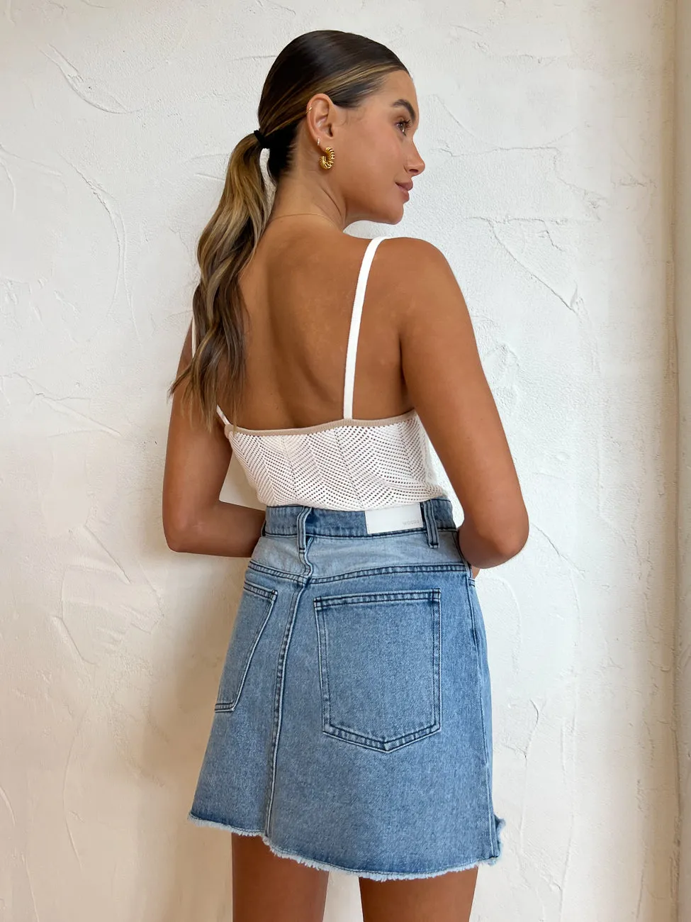 Viktoria & Woods Triumph Skirt in Vintage Wash