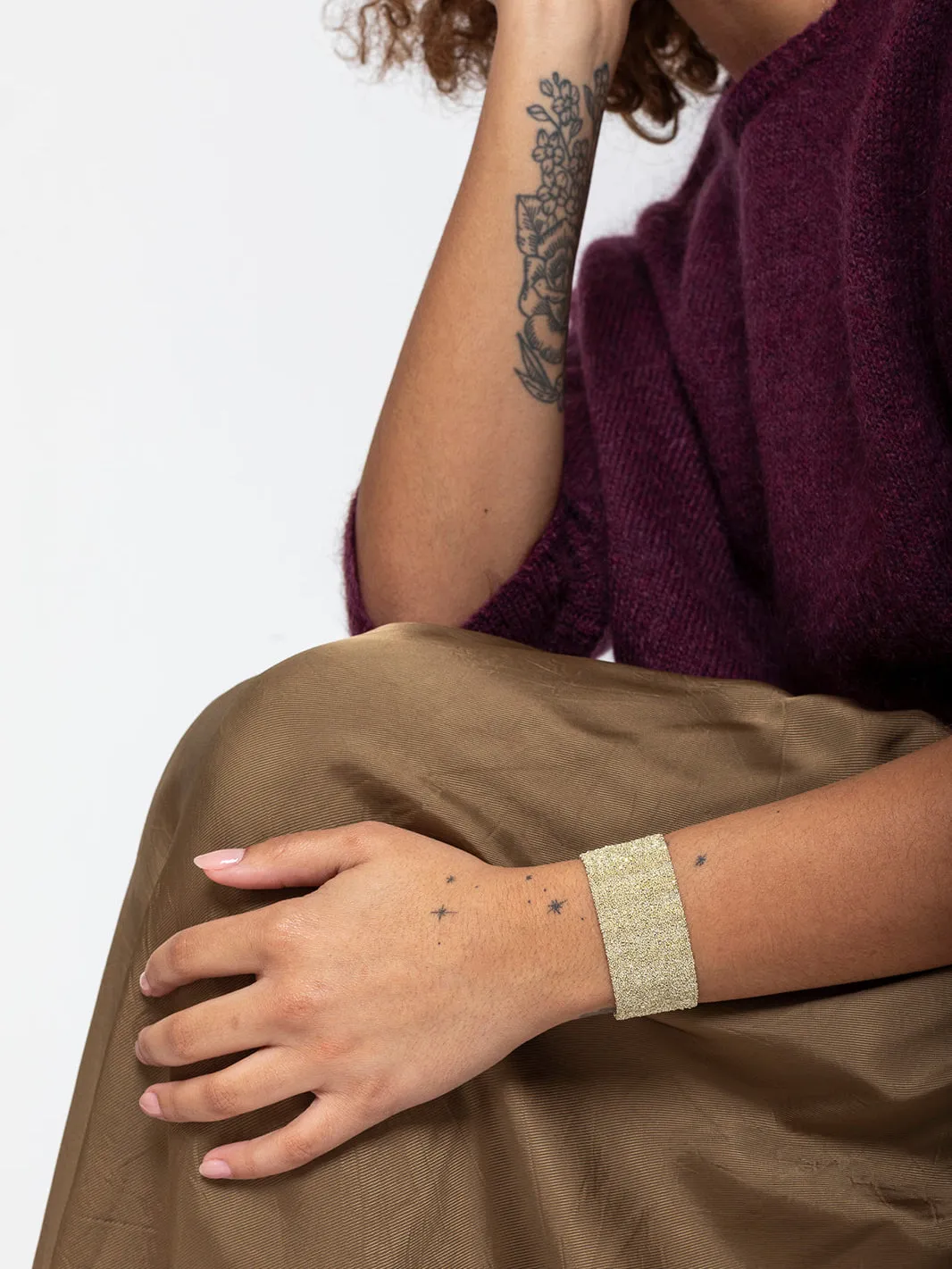 Woven Bracelet - Gold