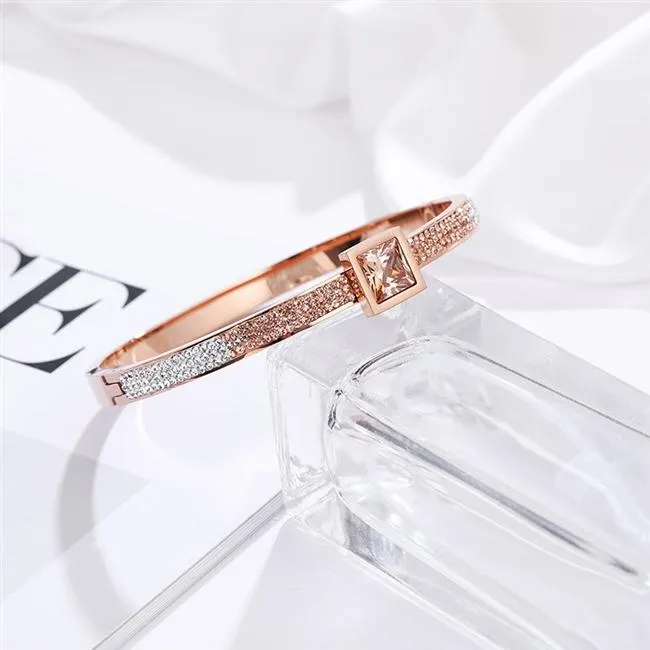 Zircon Stainless Steel Bracelet